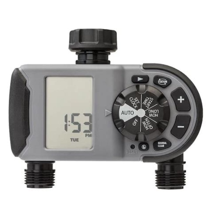 How do you set an orbit irrigation timer?