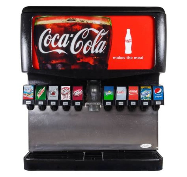 How do you set up a soda fountain machine?