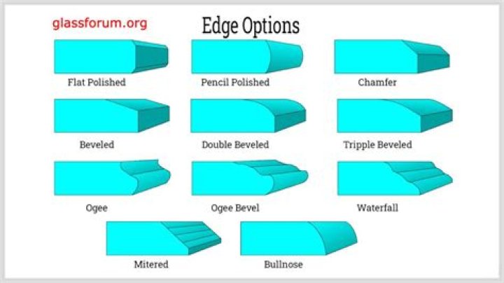 How do you smooth edges of tile?