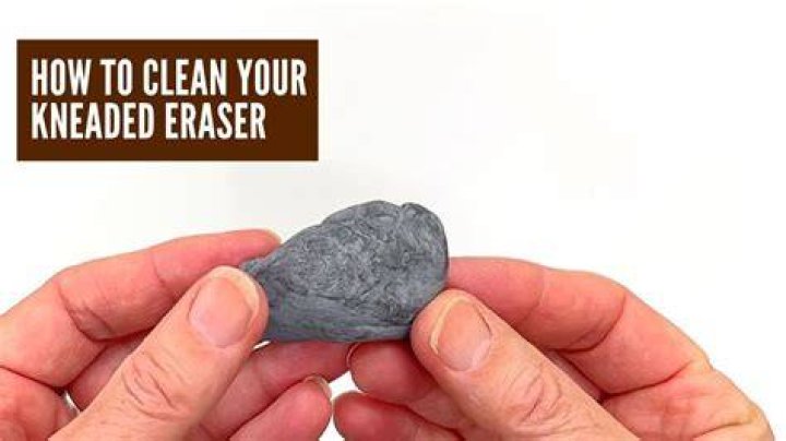 How do you soften old kneaded eraser?