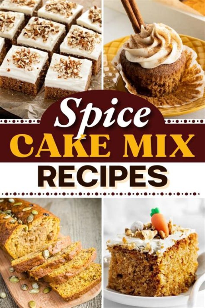 How do you spice a box cake mix?