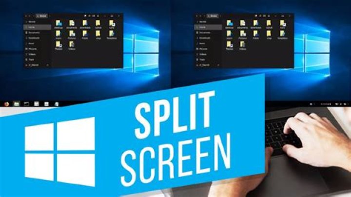 How do you split screen on a smart TV?
