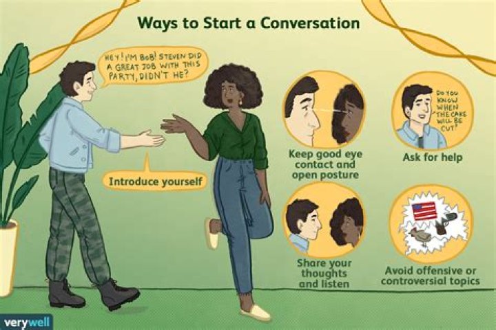 How do you start a conversation with Aspergers?