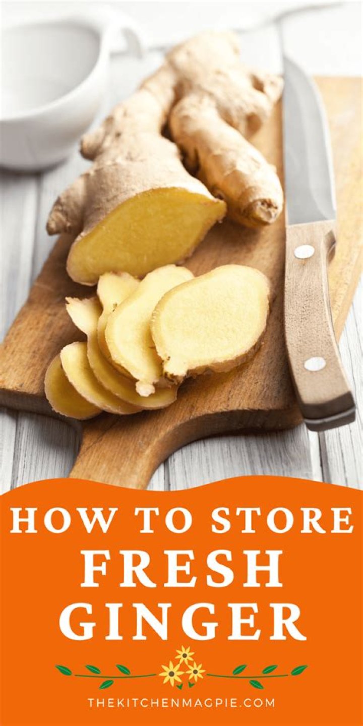 How do you store ginger root long term?