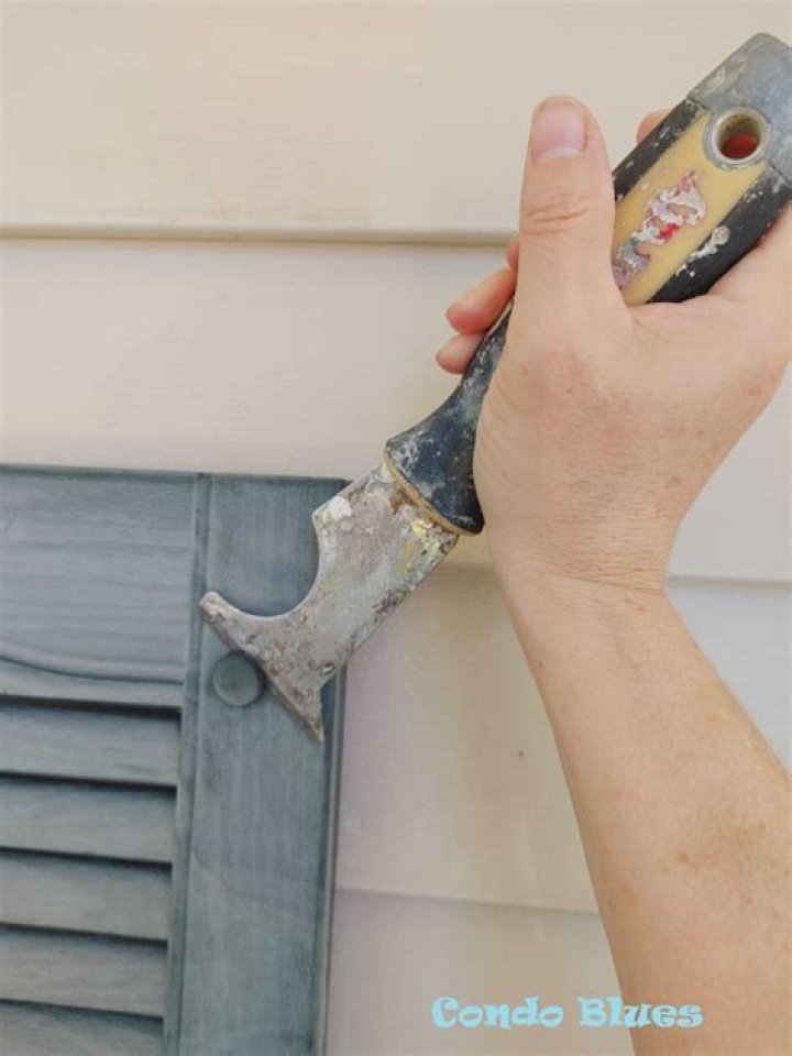 How do you take down shutters?