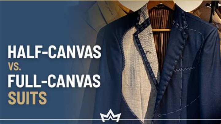 How do you tell if a suit is fused or canvassed?