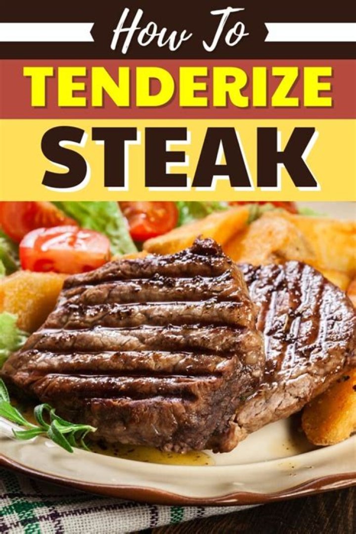 How do you tenderize a Sizzler steak?