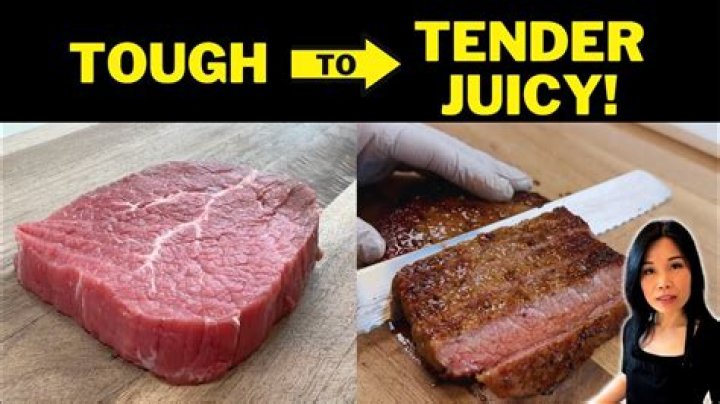 How do you tenderize meat with soda?