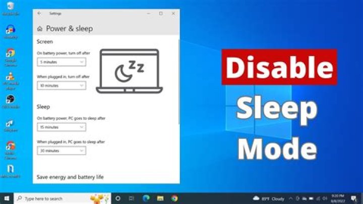 How do you turn off sleep mode on directv?