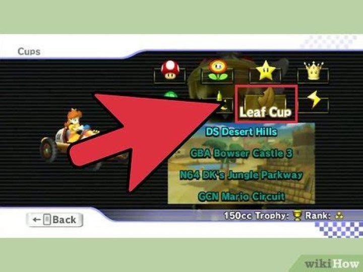 How do you unlock Leaf Cup on Mario Kart DS?