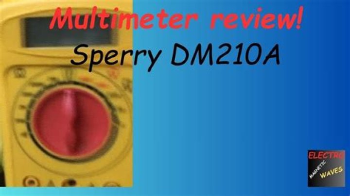 How do you use a Sperry DM 210a?