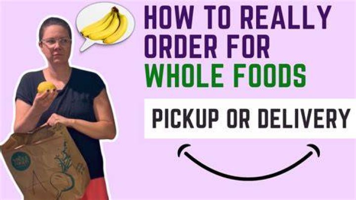 How do you use Amazon Whole Foods pickup?
