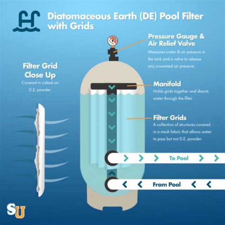 How do you use DE filter powder?