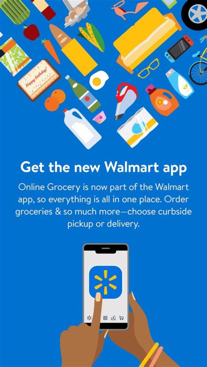 How do you use the new Walmart grocery app?