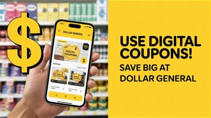 How do you use your digital coupons at Dollar General?