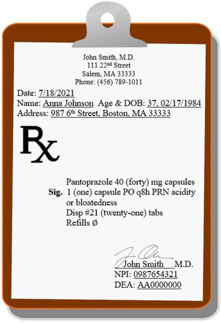 How do you write SIG on a prescription?