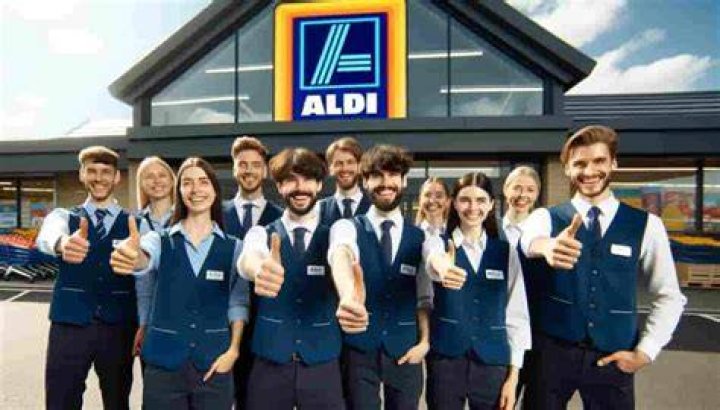 How does Aldi pay their employees?