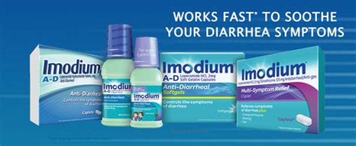 How does Imodium work to stop diarrhea?
