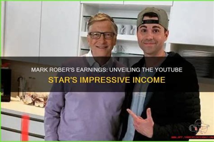 How does Mark Rober make money?