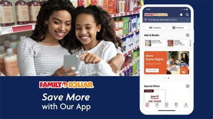 How does the Family Dollar app work?