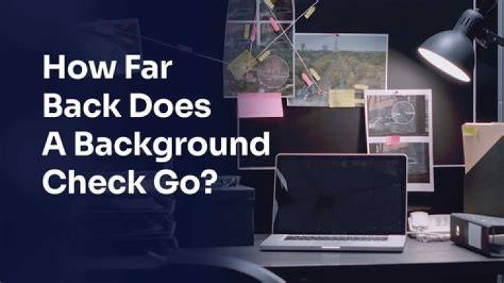 How far back does a post office background check go?