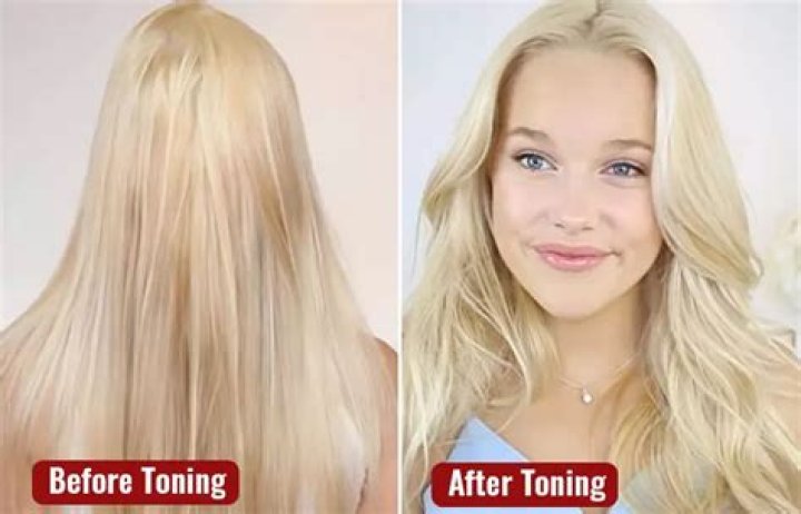 How light should your hair be before toning?