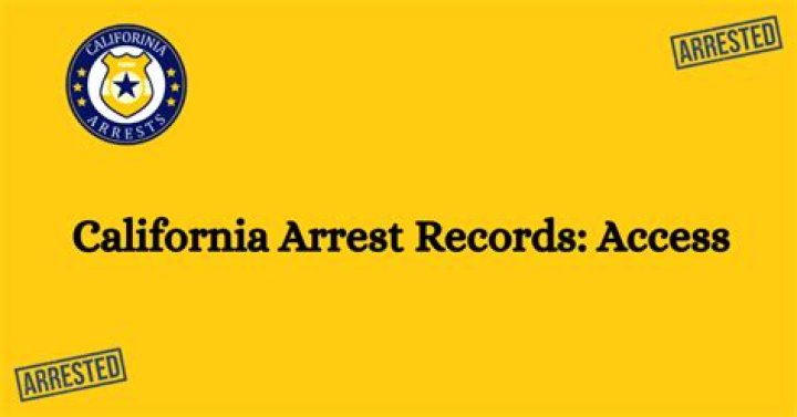 How long are arrest records kept in California?