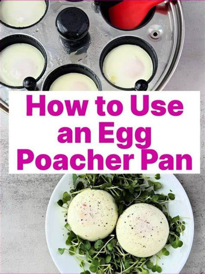 How long do you poach eggs in an egg poacher?