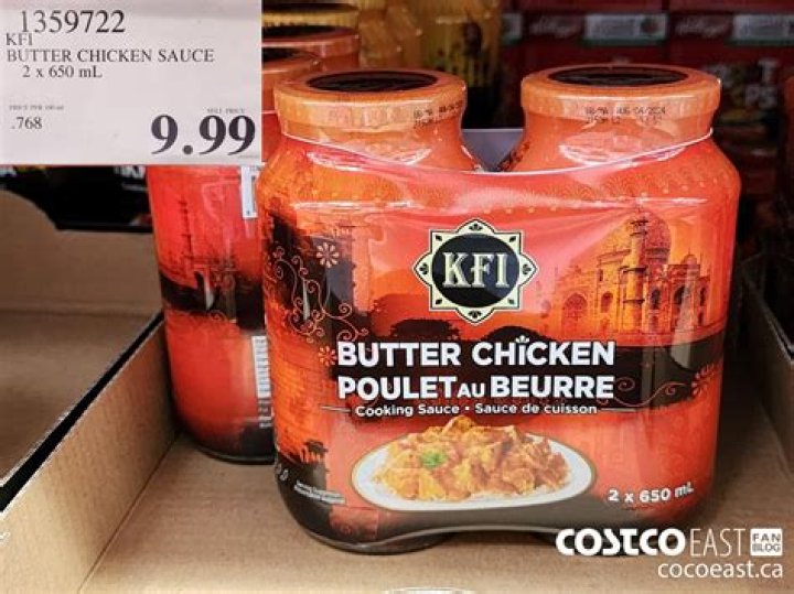 How long does Costco butter chicken take to cook?