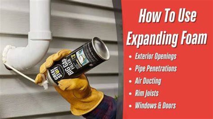 How long does expanding foam take to harden?