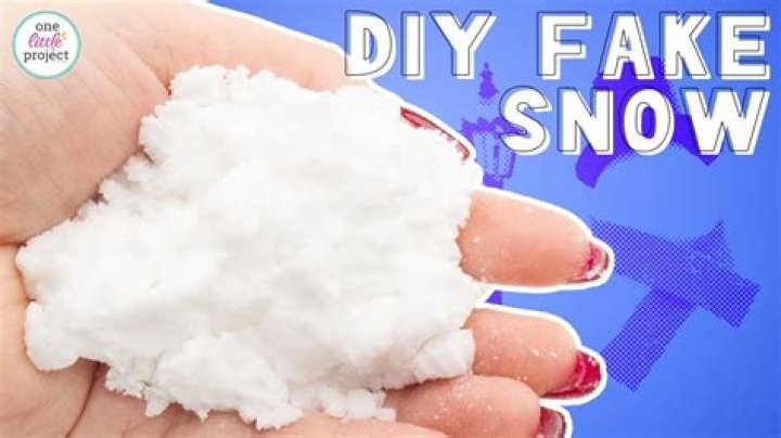 How long does fake snow last?