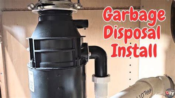 How long does it take a plumber to install a garbage disposal?