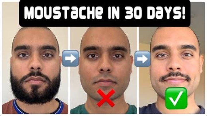 How long does it take for a shaved mustache to grow back?