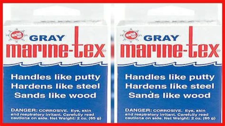 How long does it take for Marine tex to cure?