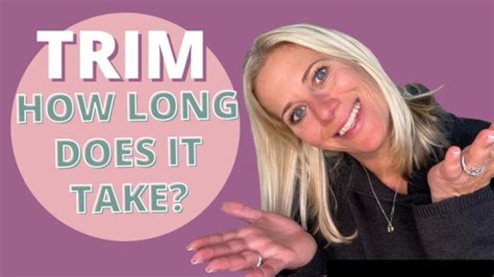 How long does it take modere trim to work?