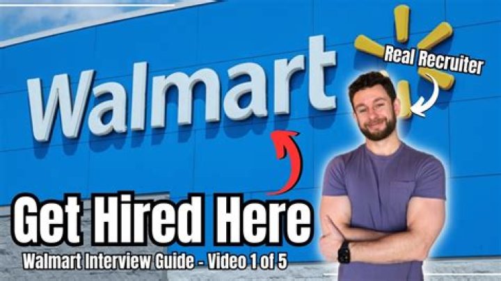 How long does it take to get hired at Walmart 2021?
