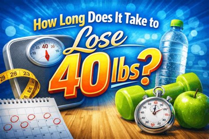 How long does it take to lose 40 pounds on keto?