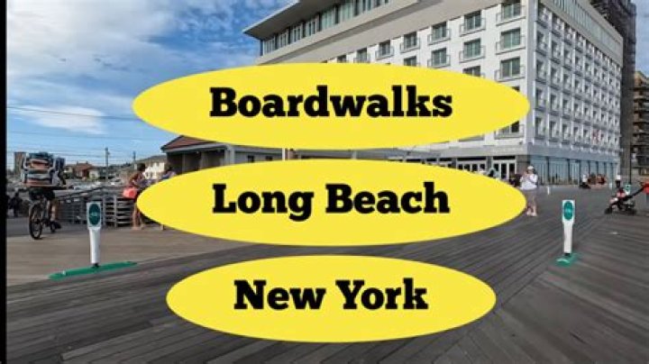 How long is the boardwalk in Long Beach NY?
