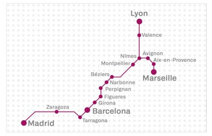 How long is the train ride from Barcelona to Lisbon?