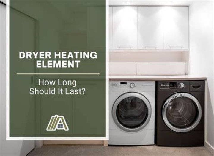 How long should a dryer heating element last?