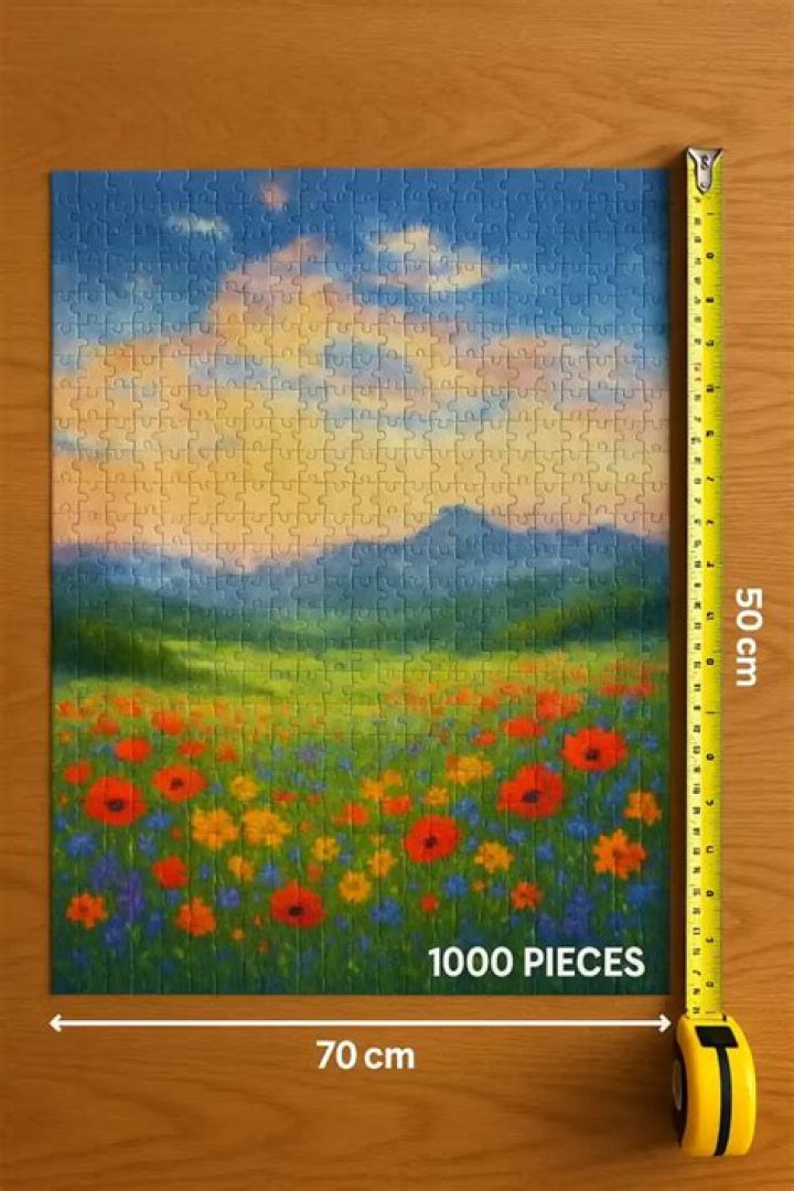 How long should it take for a 1000 piece puzzle?
