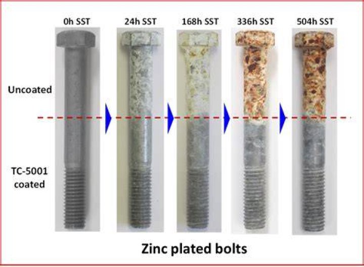 How long will Zinc Bolts last outside?