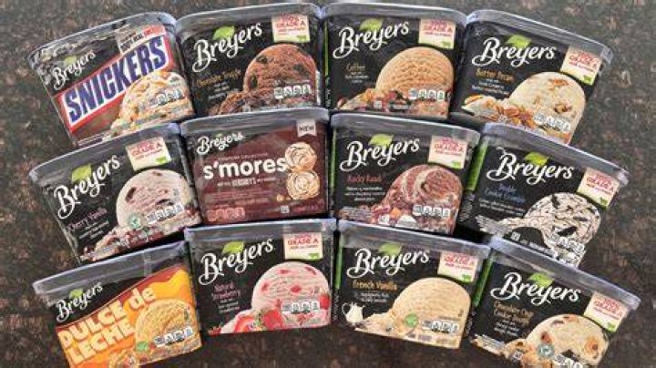 How many Breyers flavors are there?