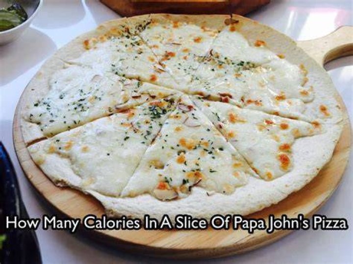 How many calories are in 2 slices of Papa John’s pizza?
