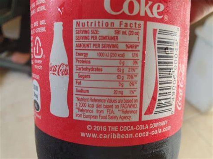 How many calories are in a 32 oz Coke?