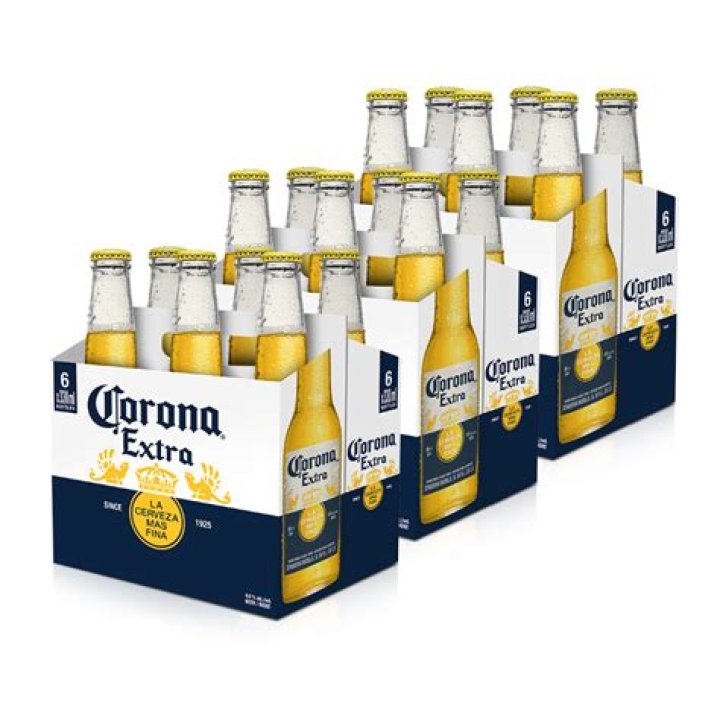 How many calories are in a 330ml bottle of Corona?