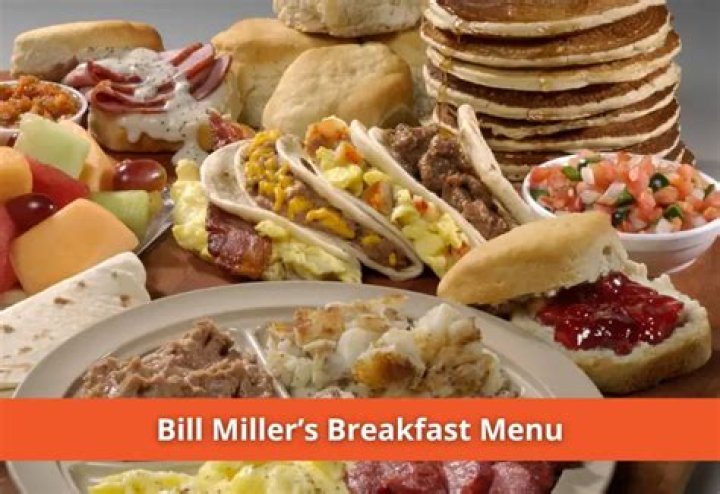How many calories are in a bill millers breakfast taco?