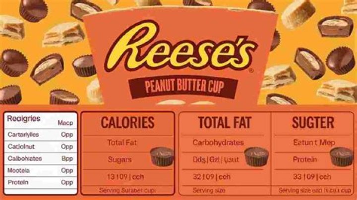 How many calories are in a Reese’s pink heart?