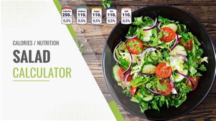 How many calories are in a salad and go?