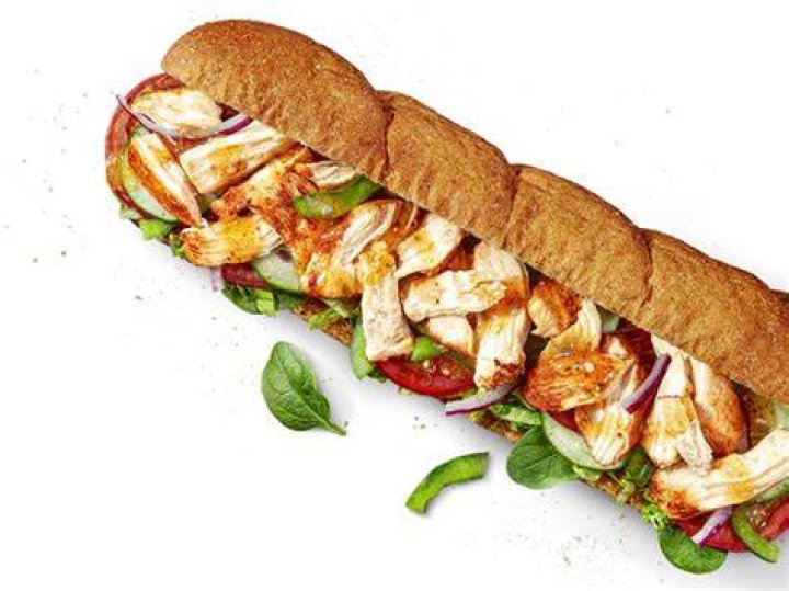 How many calories are in a Subway footlong BLT?